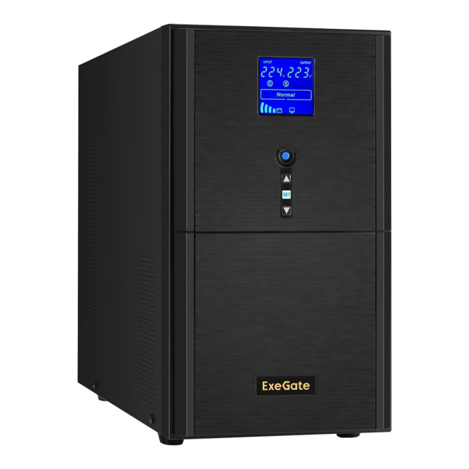 ИБП (инвертор, синус, для котла) EXEGATE SINETOWER SZ-3000.LCD.AVR.3SH.1C13.RJ.USB EX295990RUS